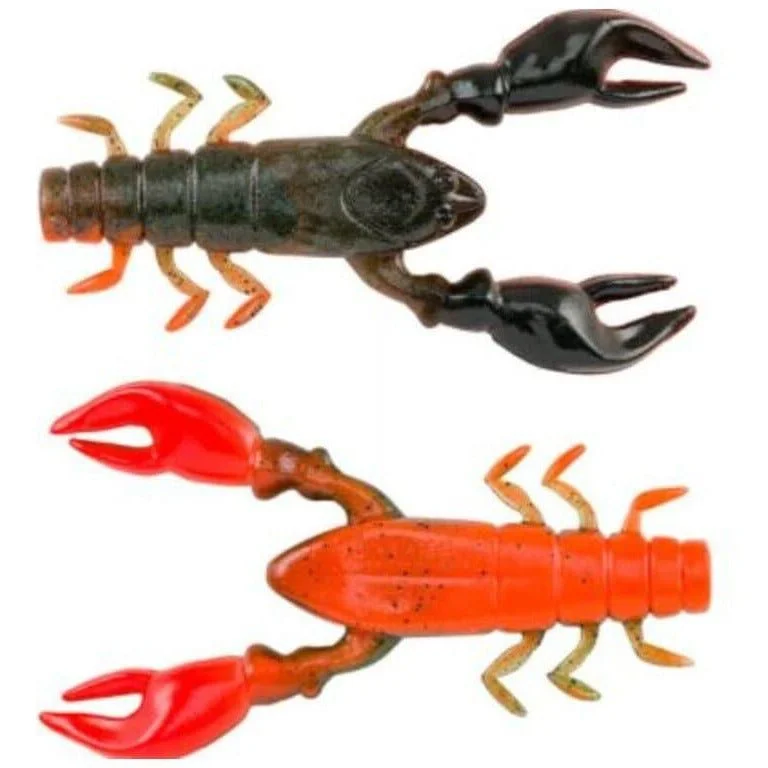 Berkley PowerBait Champ Craw Floating Claws 3.5" Yummy Craw Qty 6