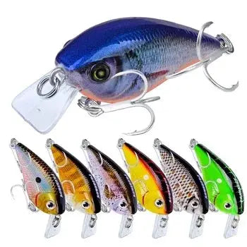 Lureswholesale® Small Rock Hard Bait Plastic Minnow Bionic bait with accessory