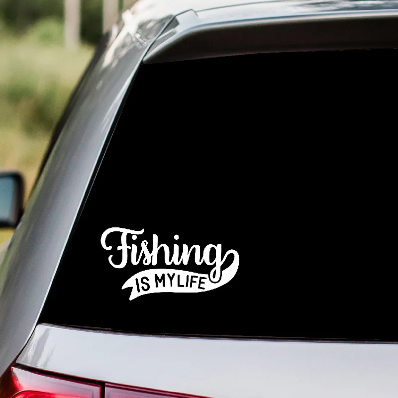 Fishing Is My Life Decal Sticker