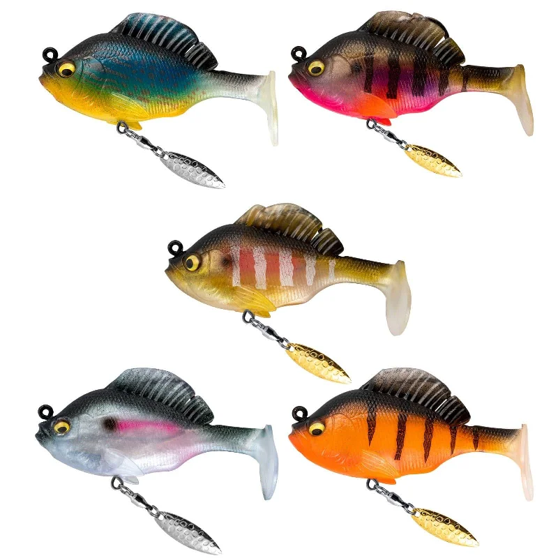 Dr.Fish 3pcs  PaddleTail Plastic Lure 3.15'' 0.6oz