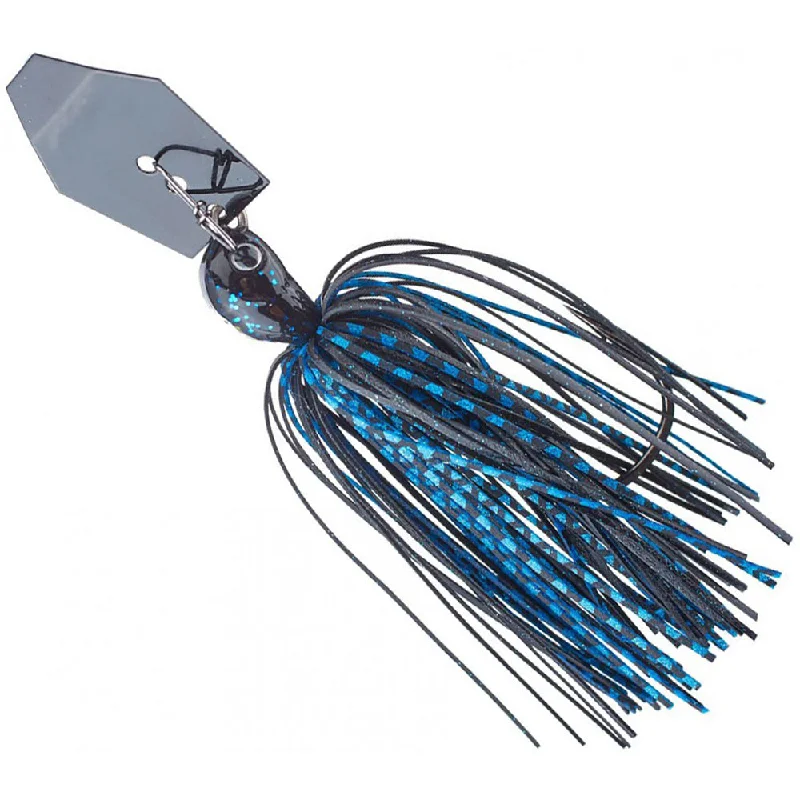 Z-Man Evergreen Chatterbait Jack Hammer - 3/8oz - Black/Blue