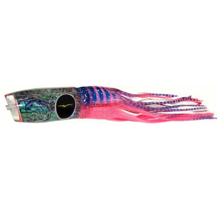 Black Bart Super Plunger Heavy Tackle Lure - Pink Tiger/White