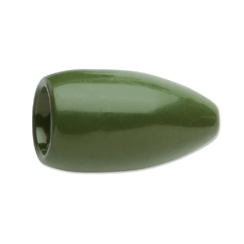 VMC Tungsten Flippin' Weight - 3/8oz - Green Pumpkin