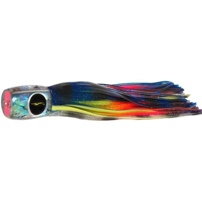 Black Bart Mahi Candy Medium Tackle Lure - Blue Yellow/Rainbow