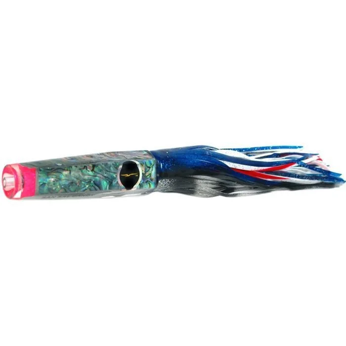 Black Bart San Sal Candy Medium Tackle Lure - Blue/White