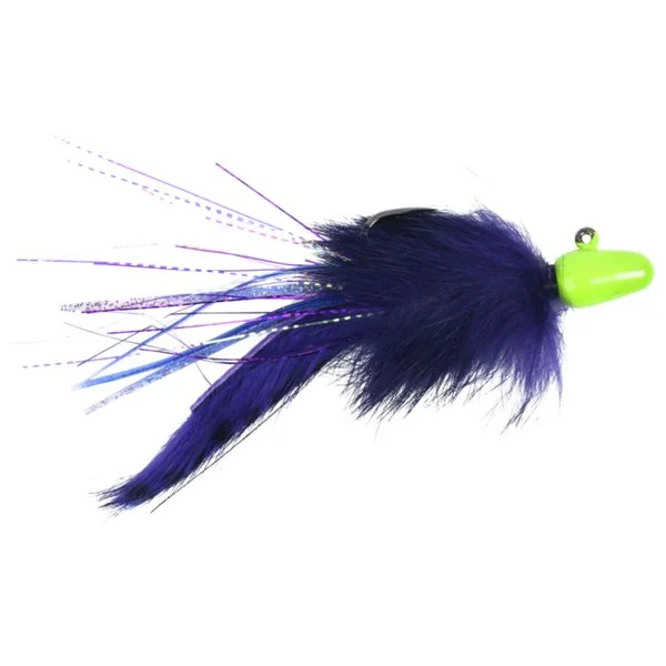 Yakima Bait Twitcher Jig - 3/4 Oz. - Chartrese/Purple