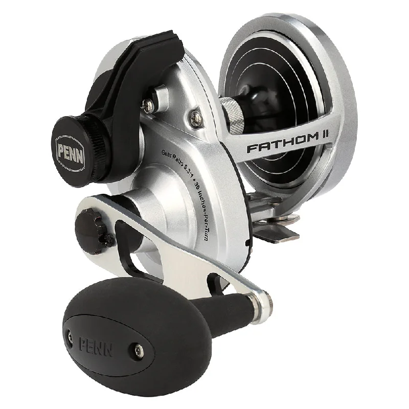 PENN Fathom II Lever Drag Single Speed 30LD Conventional Reel FTHII30LD [1563379]