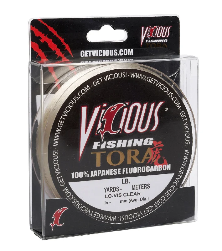 Vicious Tora 100% Japanese Fluorocarbon - 200 Yards