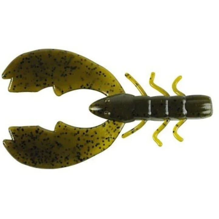 Berkley PowerBait Chigger Craw 4" Green Pumpkin Qty 9