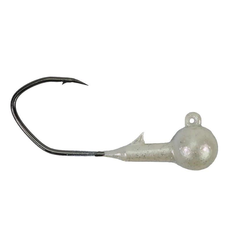 Yum Forward Facing Sonar Jig Lure, 3/16 Oz., Pearl