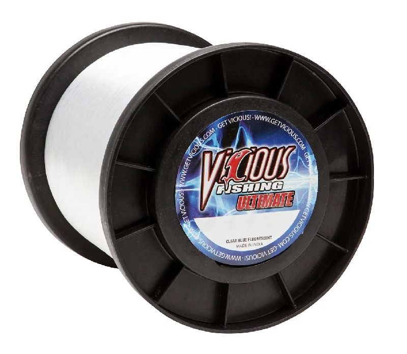 Vicious Ultimate Clear Blue Fluorescent Mono - 2LB Spool