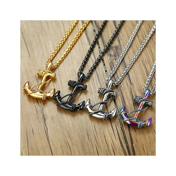 Anchor Man Necklace