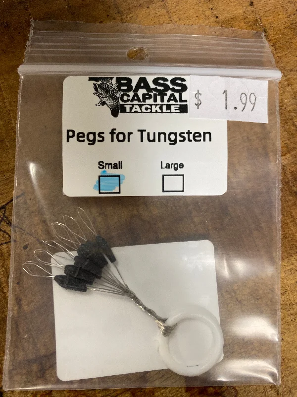 BCT Pegs for Tungsten