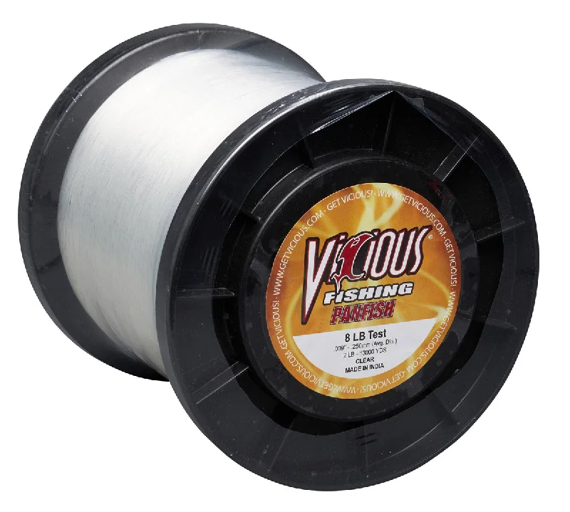 Vicious Panfish Clear Mono - 2LB Spool