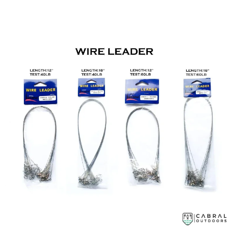 Lucana Wire Leader 12" & 18" | 10pcs/pkt