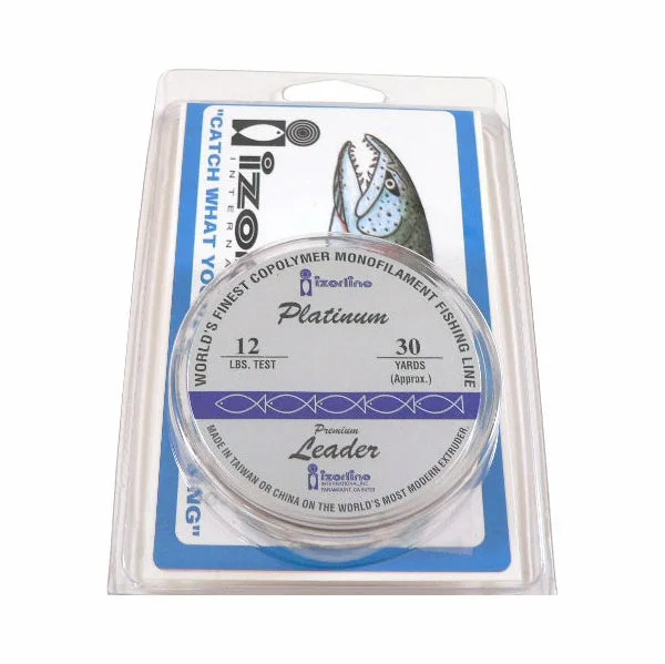 Izorline Green Platinum Mono Leader - 12lb - 30yd Spool - 023129