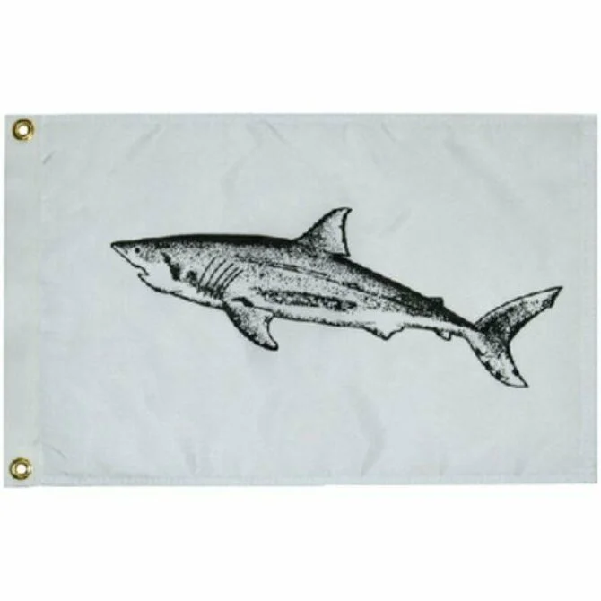 Taylor Made - Shark Flag 12" x 18"