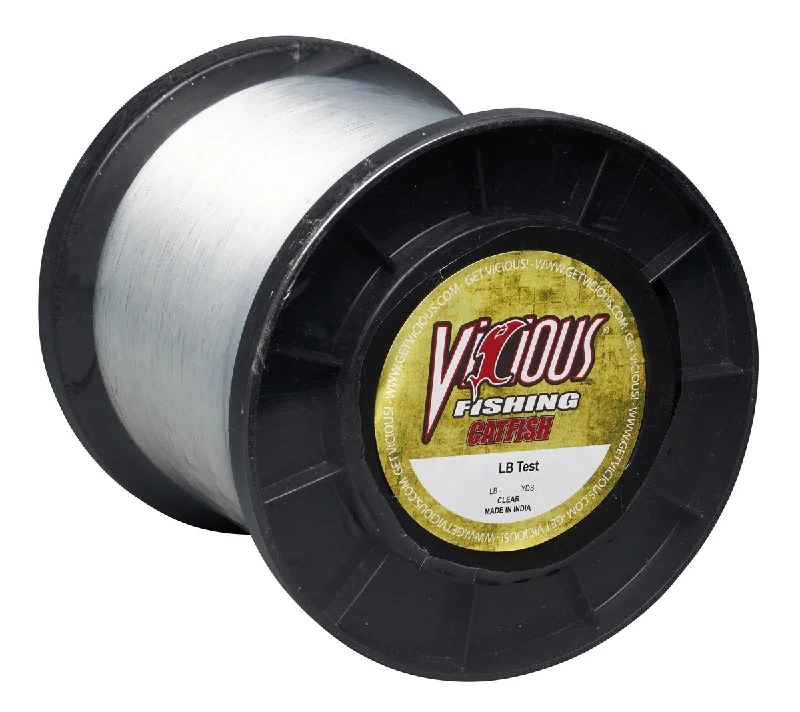 Vicious Catfish Clear Mono - 2LB Spool