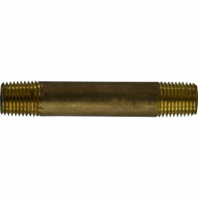 Midland - 1/4" Diameter Red Brass Nipple