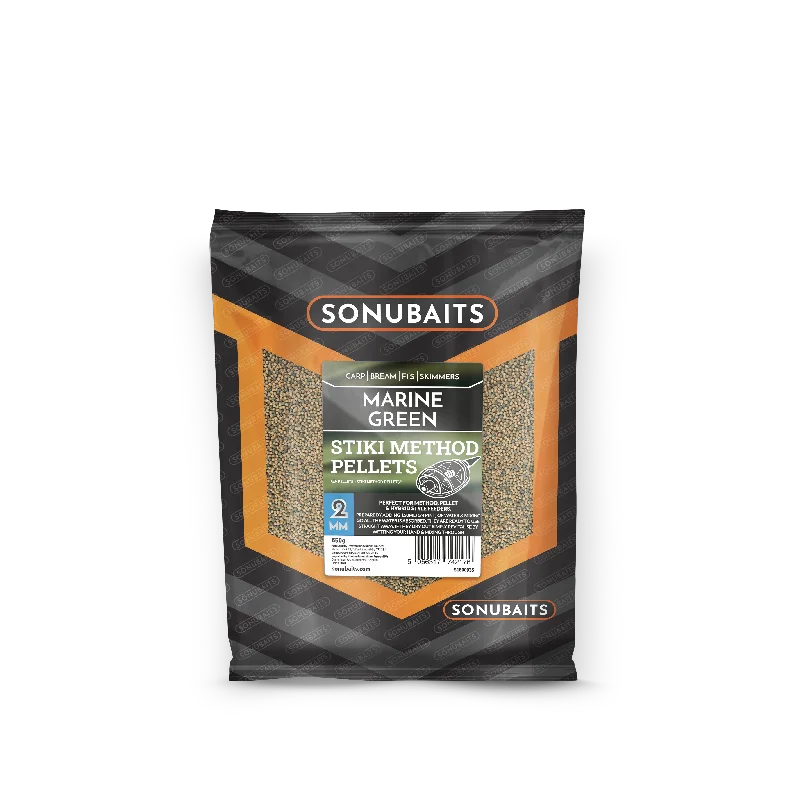 SonuBaits Marine Green Stiki Method Pellets