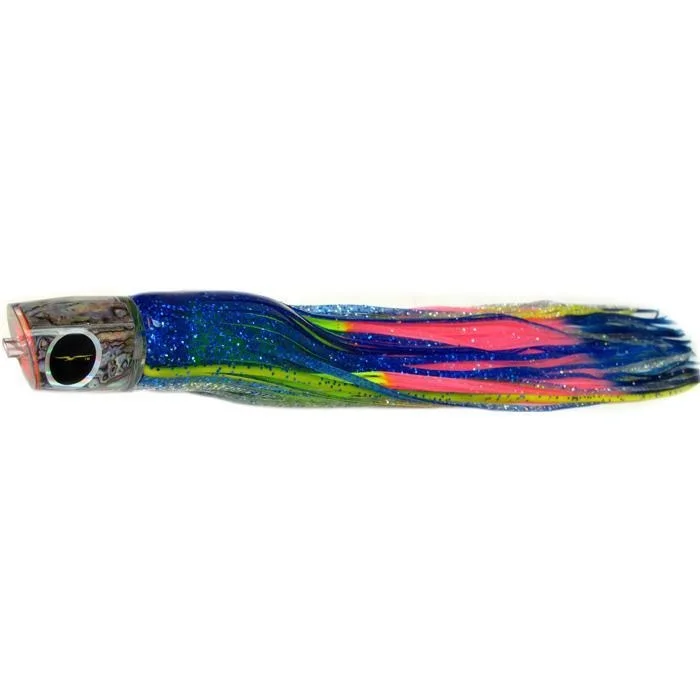 Black Bart RPP Medium Heavy Tackle Lure - Blue Yellow/Rainbow