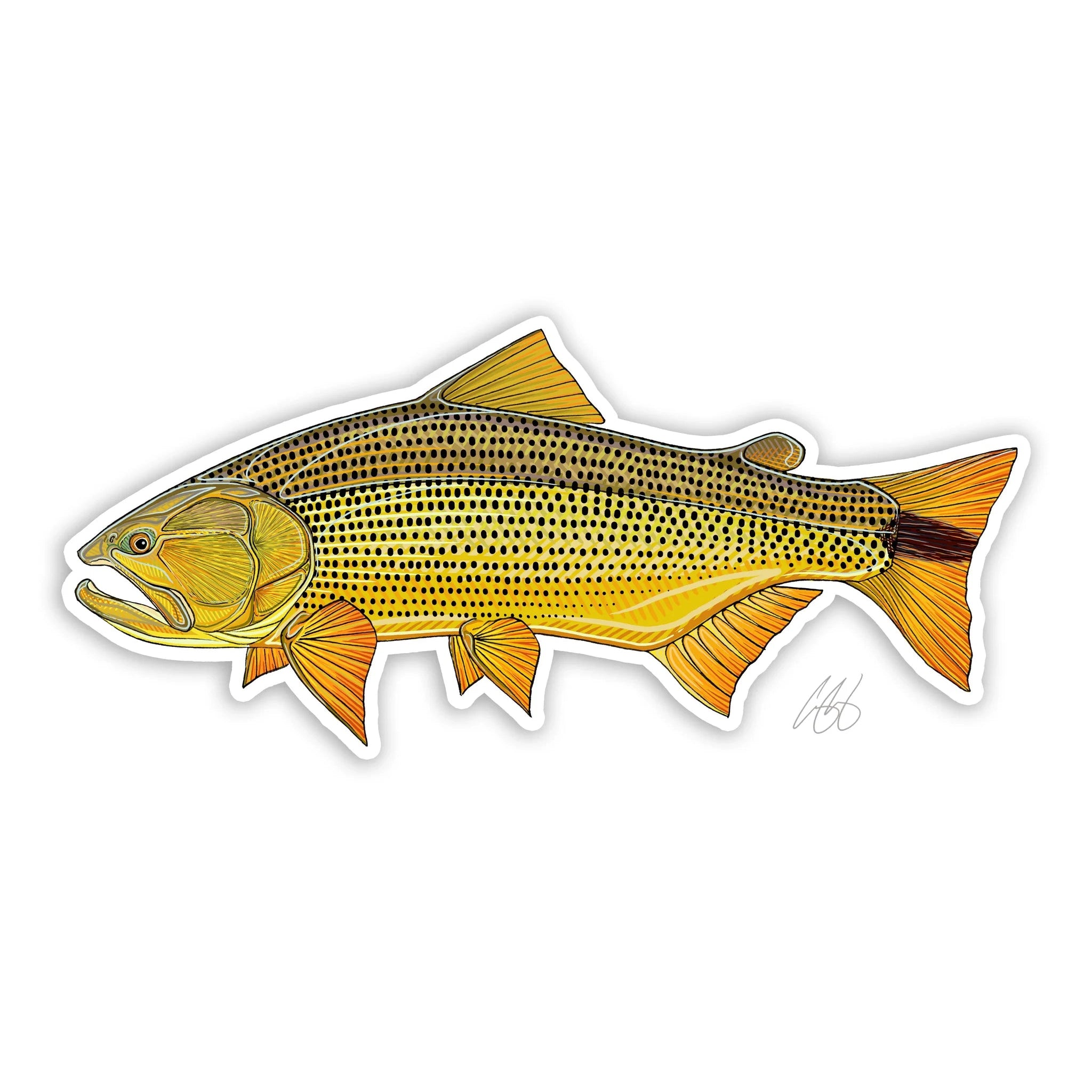 Underwood Golden Dorado Sticker