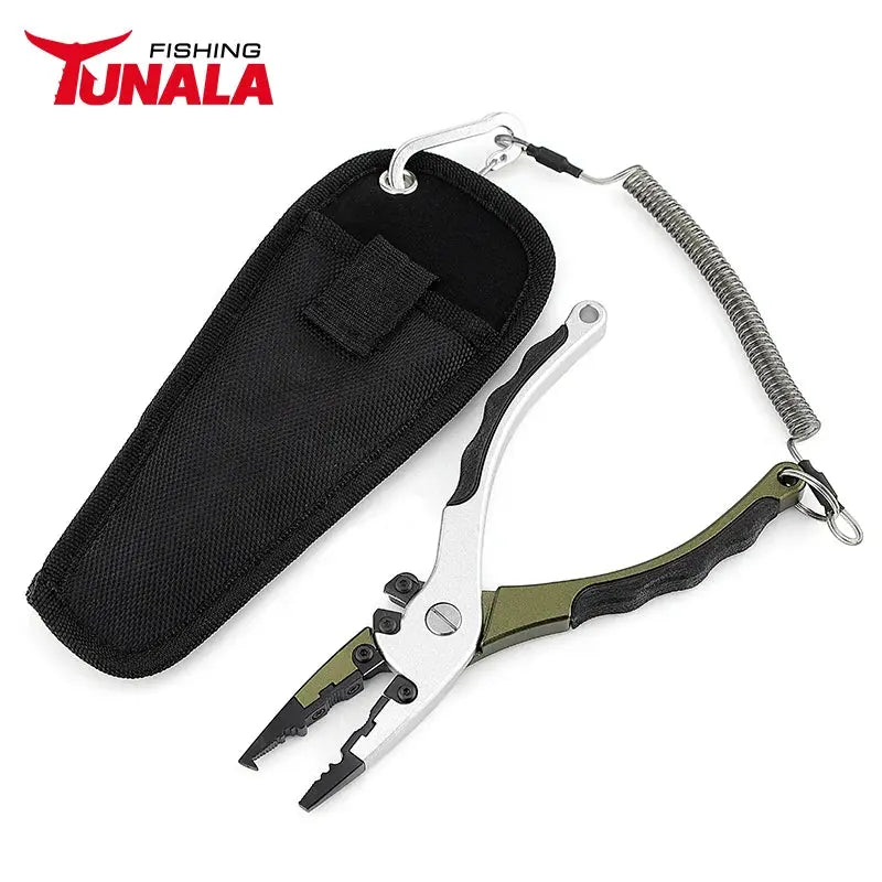 Lureswholesale® Fishing Pliers with Aluminium Rubber Handle