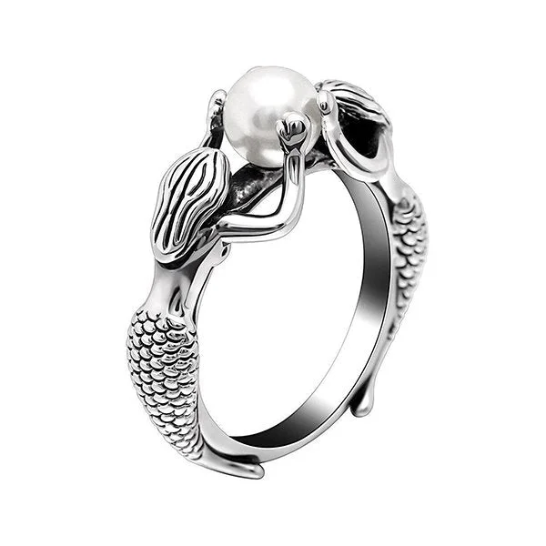 Mermaid Pearl Ring