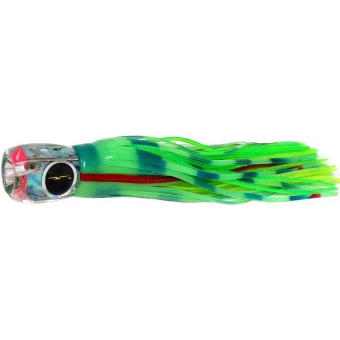 Black Bart Tahitian Prowler Medium Tackle Lure - Glow/Green Chartreuse