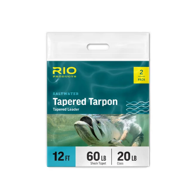 Tapered Tarpon Leader - 2pack