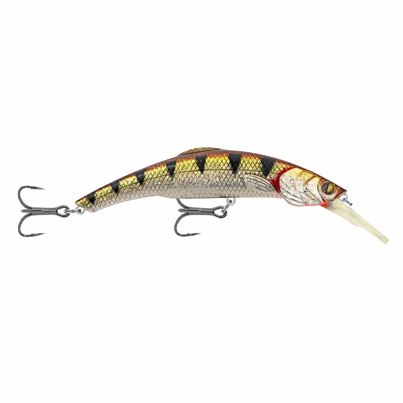 Matzuo SMDS5-TPR Nano Kinchou Minnow 5 Fishing Bait, Tiger Perch