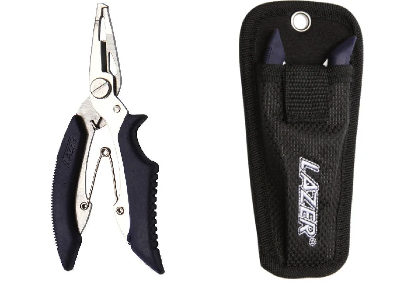 Eagle Claw Lazer Sharp Split Ring Pliers w/ Braid Cutter