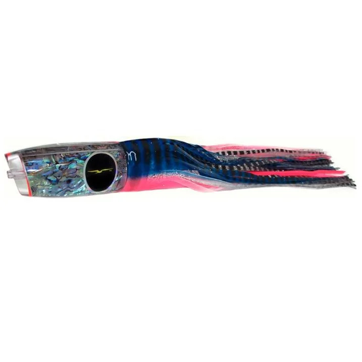 Black Bart Super Plunger Heavy Tackle Lure - Blue Pink Tiger/Silver Tiger