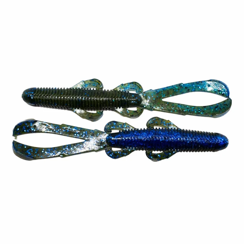 XXB Googan Baits Trench Hawg Creature Soft Bait, Okeechobee Craw