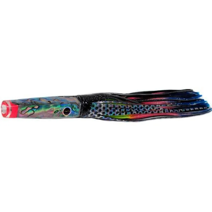 Black Bart Rum Cay Candy Light Tackle Lure - Black Dot/Rainbow