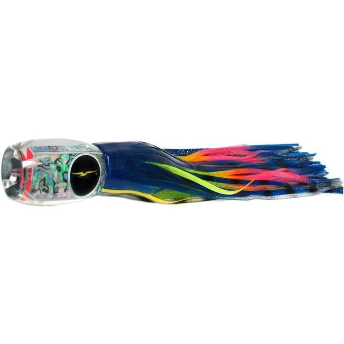 Black Bart Puerto Rico Prowler Heavy Tackle Lure - Blue Yellow/Rainbow