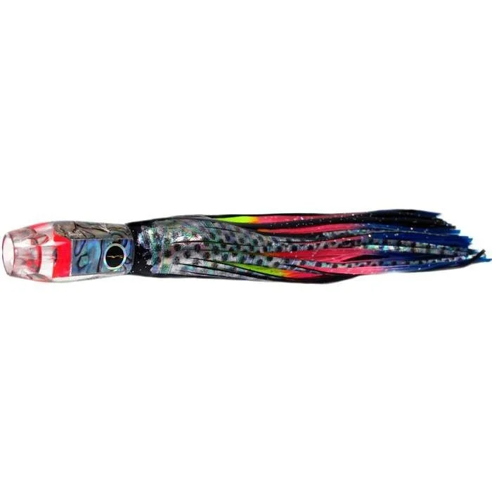 Black Bart Pro Jet Light Tackle Lure - Black Dot/Rainbow