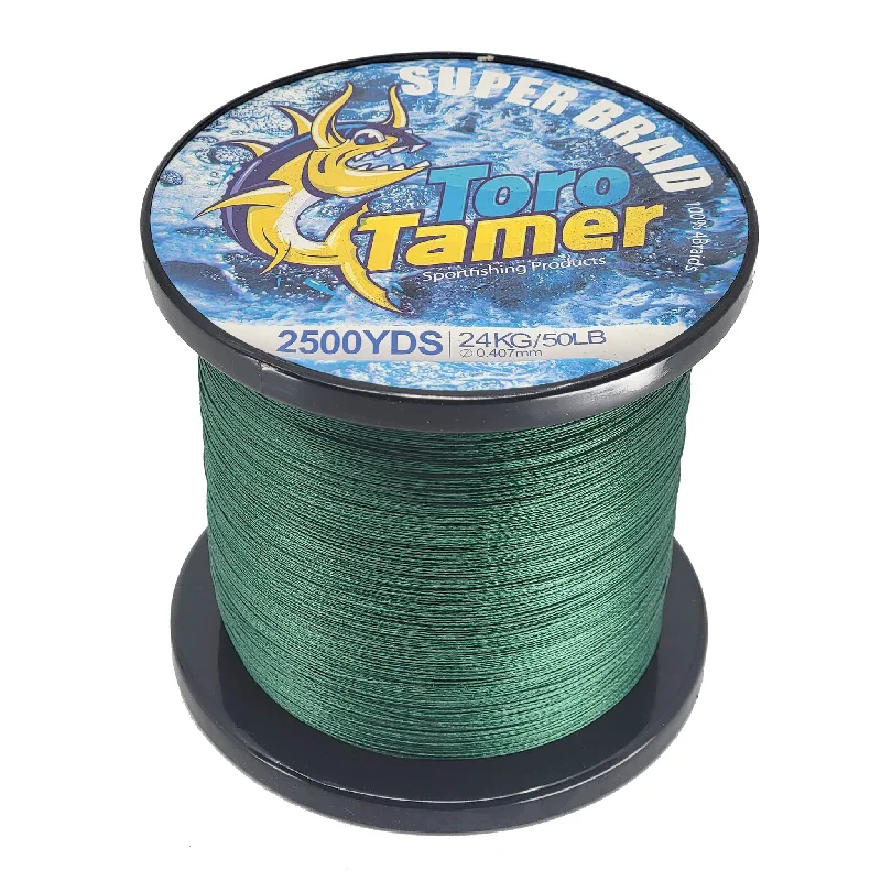 Toro Tamer 4 Strand Solid Braid 2500YD