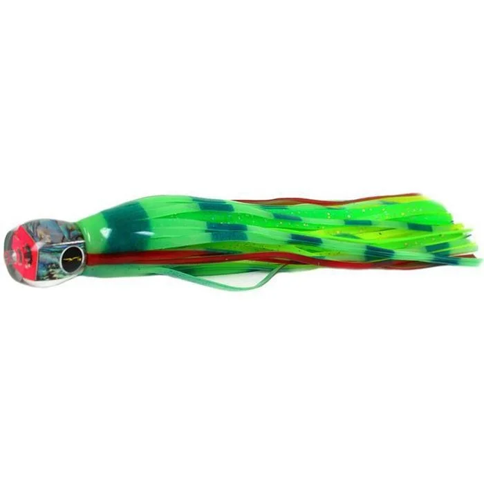 Black Bart Tuna Candy Light Tackle Lure - Glow/Green Chartreuse Dot