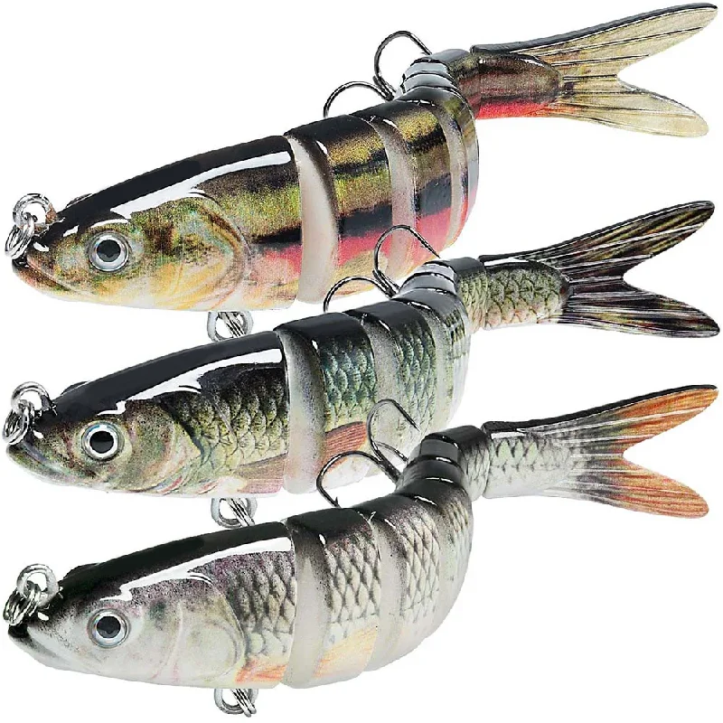 Lureswholesale® Plastic Fish Lure Set 3pcs