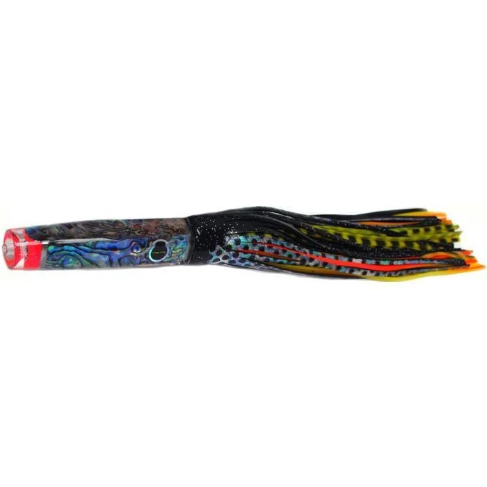 Black Bart Rum Cay Candy Light Tackle Lure - Black Dot/Yellow Tiger