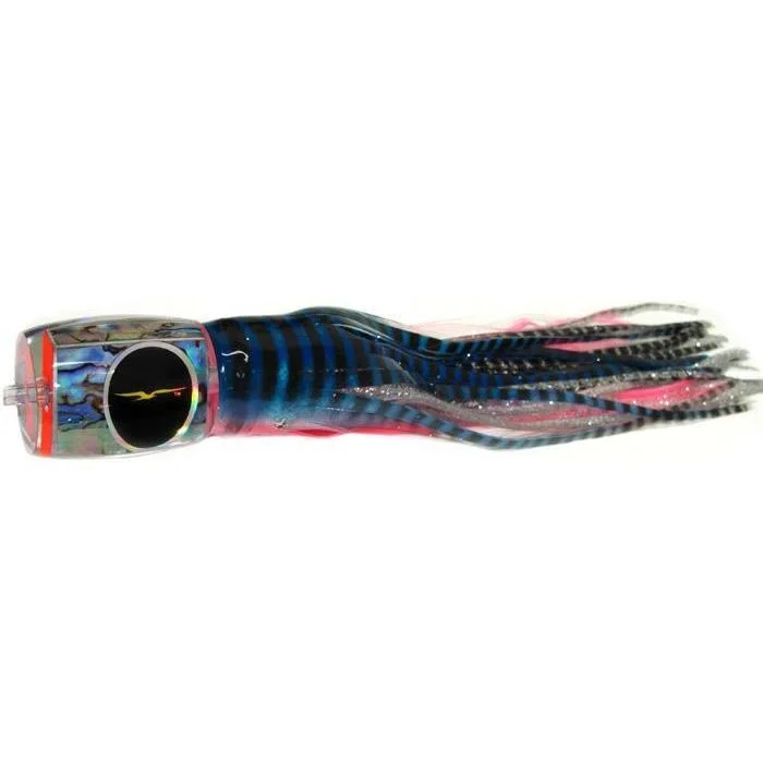 Black Bart Marlin Candy Medium Heavy Tackle Lure - Blue Pink Tiger/Silver Tiger