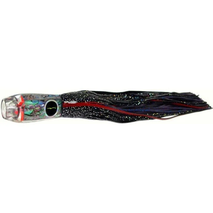 Black Bart Super ProJet Medium Heavy Tackle Lure - Black Red/Purple Fleck