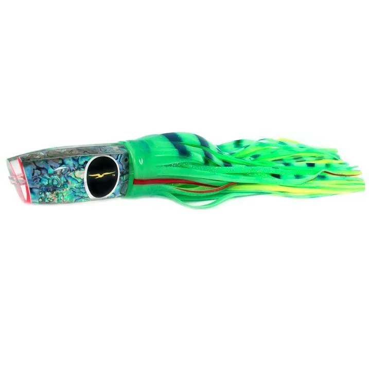 Black Bart Super Plunger Heavy Tackle Lure - Glow/Green Chartreuse